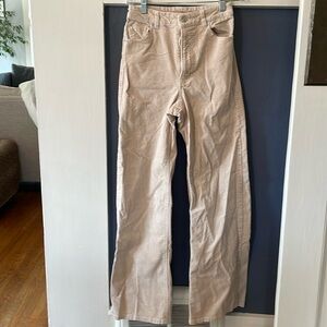 H&M Divided off white cords